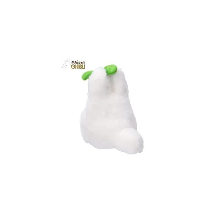 Semic - Mon voisin Totoro - Peluche Nakayoshi Small Totoro with leaf 19 cm-3