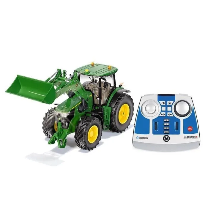 Tracteur - SIKU - John Deere 7310R - Télécommandé Bluetooth - Électrique - 1:32-2
