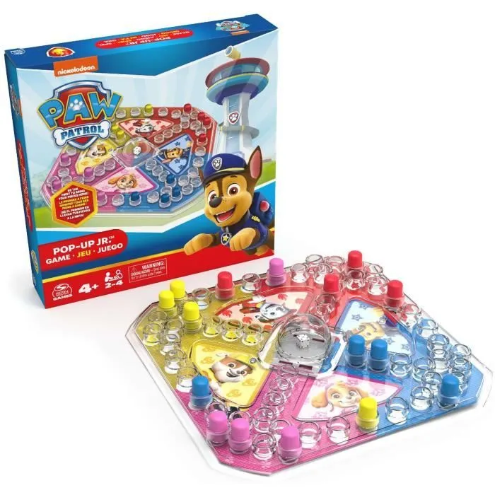Jeu de société Paw Patrol Pop Up chinois-0
