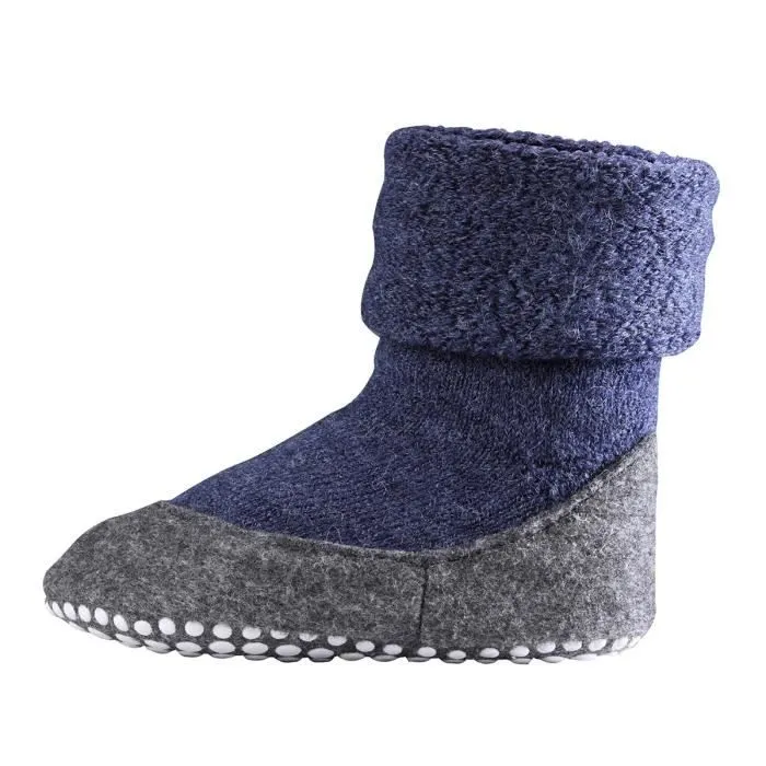 Pantoufles - FALKE - Unisexes - Bleues - Taille 27-28 - Confortables et faciles à enfiler-1