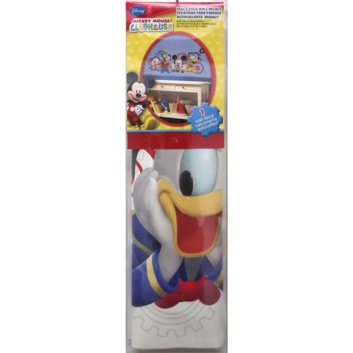 Sticker géant ROOMMATES - DISNEY MICKEY MOUSE - Rouge - Pour chambre d'enfant - Décoration murale-2