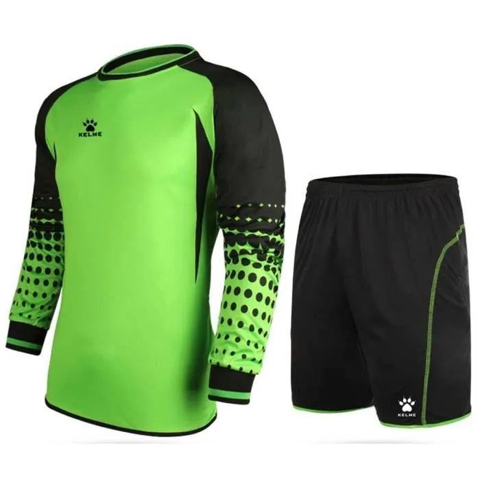 Ensemble équipements Enfants - KELME - Set Stopped ML - Vert - Manches courtes - Respirant-0