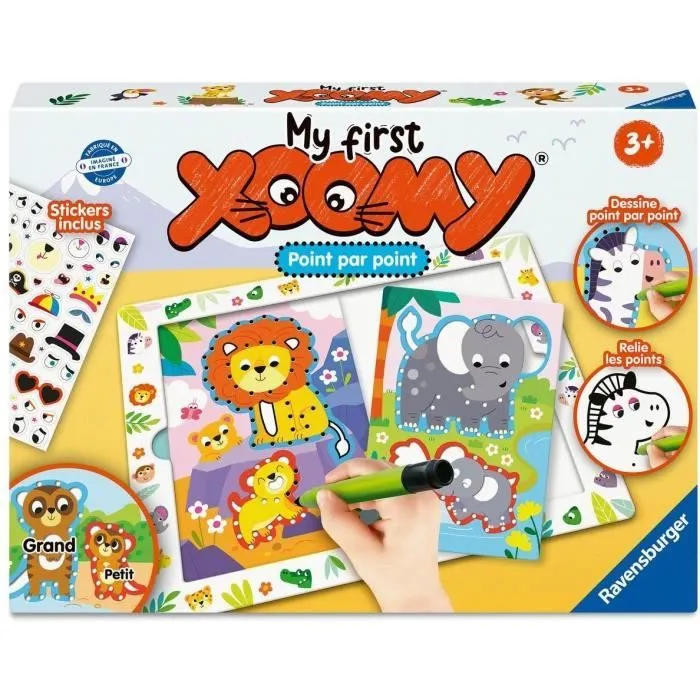 My First Xoomy®, Point par Point, Mes premiers dessins, Dessin, Loisir créatif, Dès 3 ans, 23752, Ravensburger-0