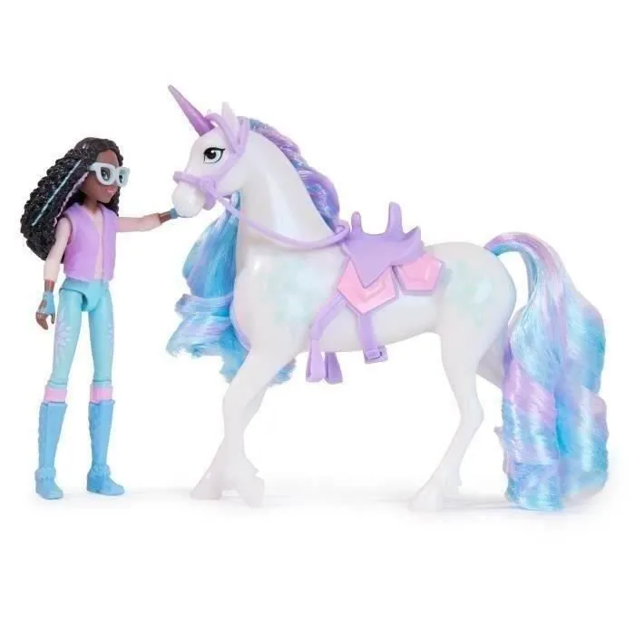 SPIN MASTER COFFRET LICORNE ET POUPEE GLACIER ET LAYLA Unicorn Academy-8