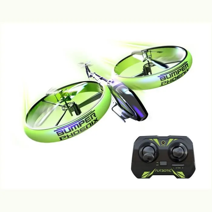 Hélicoptère télécommandé antichoc Bumper Phoenix - FLYBOTIC - Style Avatar-4