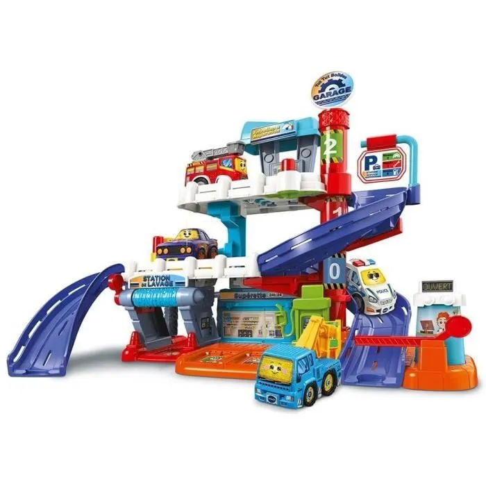 Garage interactif Tut Tut Bolides VTECH - 3 étages et 6 zones magiques-3