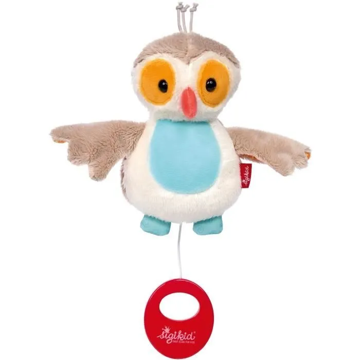 Jouet musical - SIGIKID - Chouette musicale - Piles - Enfant - Mixte-0