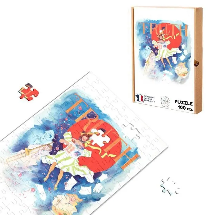 Puzzle Classique - FABULOUS - Truth Vérité Affiche Aquarelle - 100 Pièces - Mixte - Adulte-0