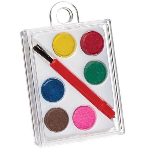 Baker Ross Mini-palettes de peintures que les enfants pourront utiliser pour peindre les projets darts plastiques et de-0