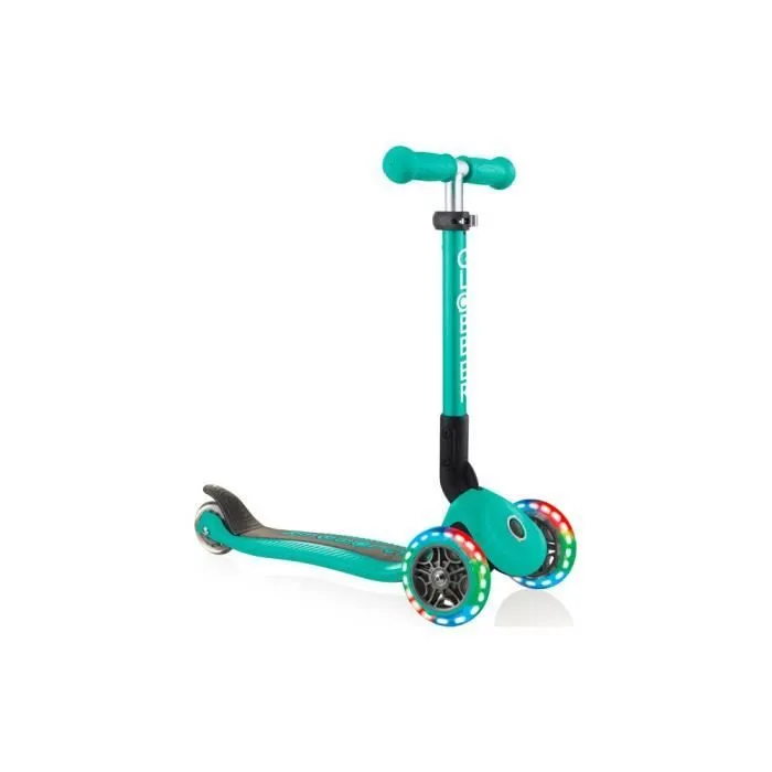 Trottinette - GLOBBER - Junior Foldable Lights - Bleu - 2 roues - Frein au pied-0