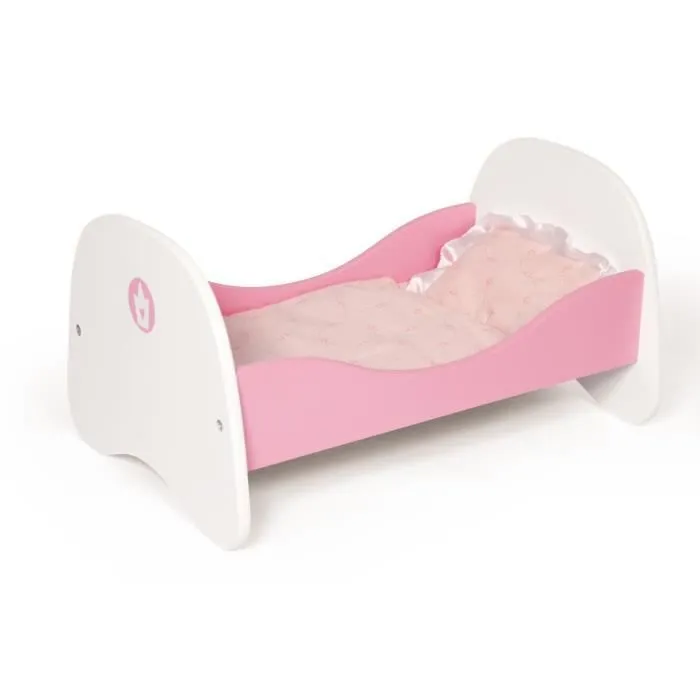 BAYER Lit Bois Princesse Rose 54/31/49 Cm-0