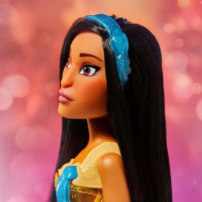 DISNEY PRINCESSES - Poussière d'étoiles - Poupée Pocahontas avec jupe et accessoires - jouet pour enfants - à partir de 3 ans-3