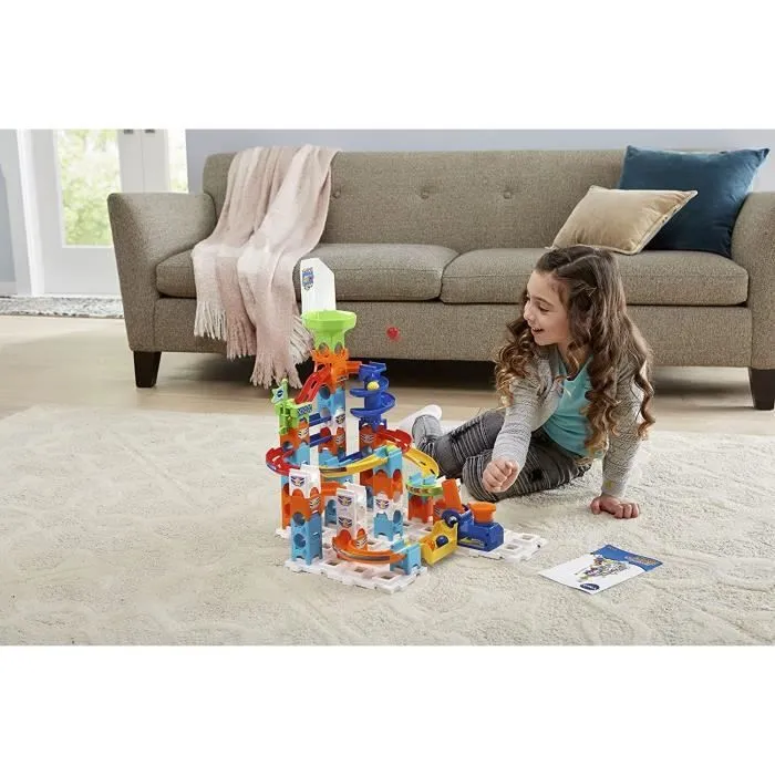Circuit à billes VTECH Marble Rush - Adventure Set S100 - 61 pièces et 5 MarbleBilles incluses-6