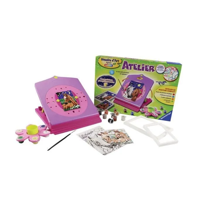 Atelier Numéro d'Art Chevaux-4
