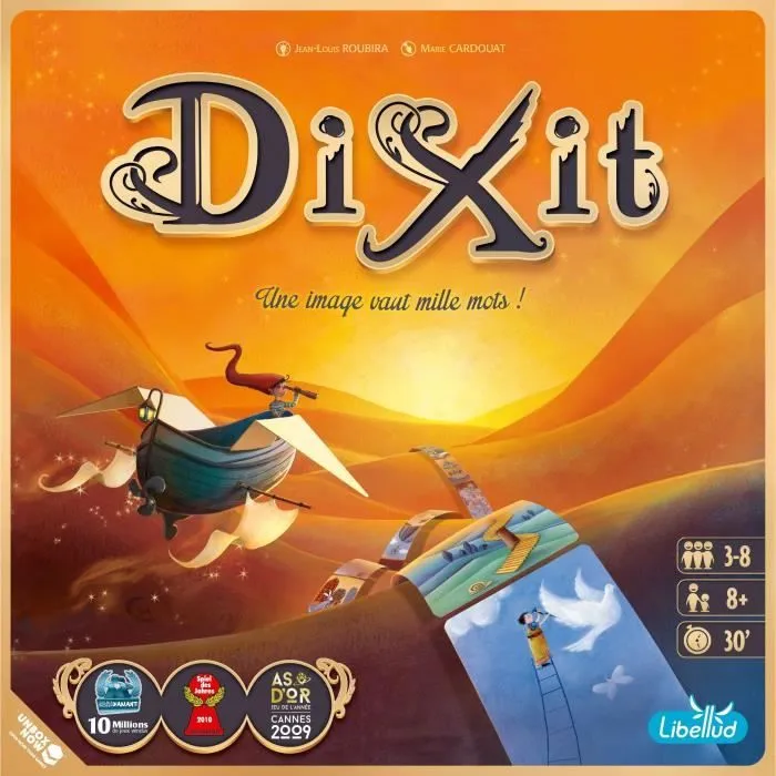 Libellud | Dixit | Jeu de société | À partir de 8 ans | 3 à 6 joueurs | 30 minutes-3