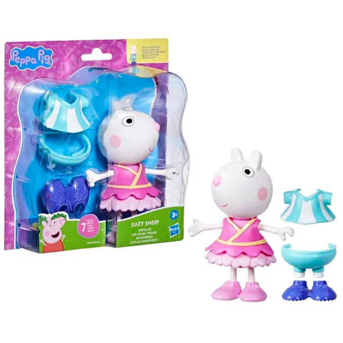 Vetement - accessoire poupee Peppa pig - G0330 - , Figurine Les Jolies Tenues de Suzy Sheep-0