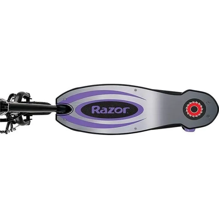 RAZOR Trottinette électrique enfant - Power Core E100 - Aluminium Deck - Violet-3