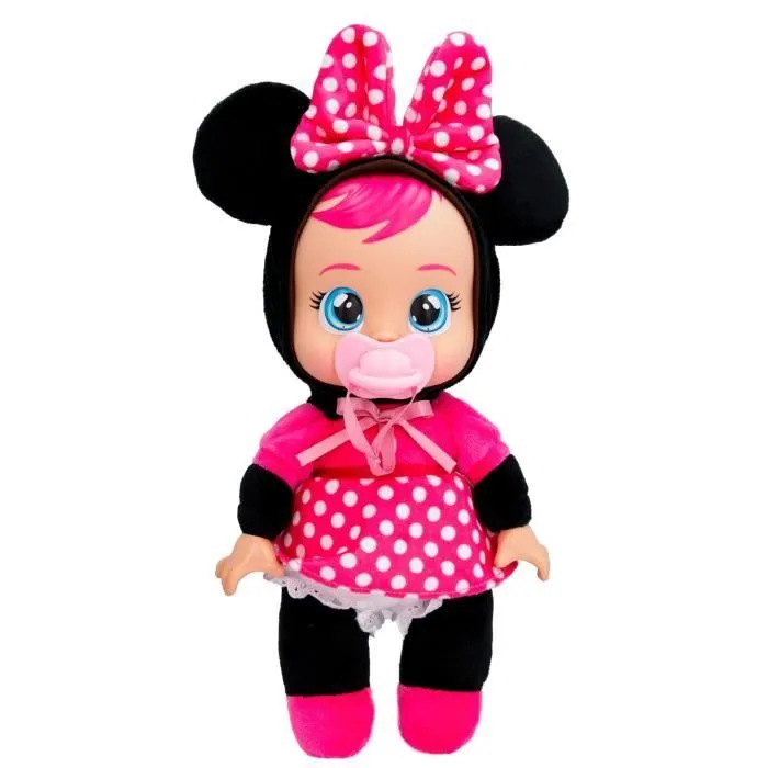 Cry Babies Tiny Cuddles Disney Minnie - IMC Toys - 917910 - Poupons à fonctions-1