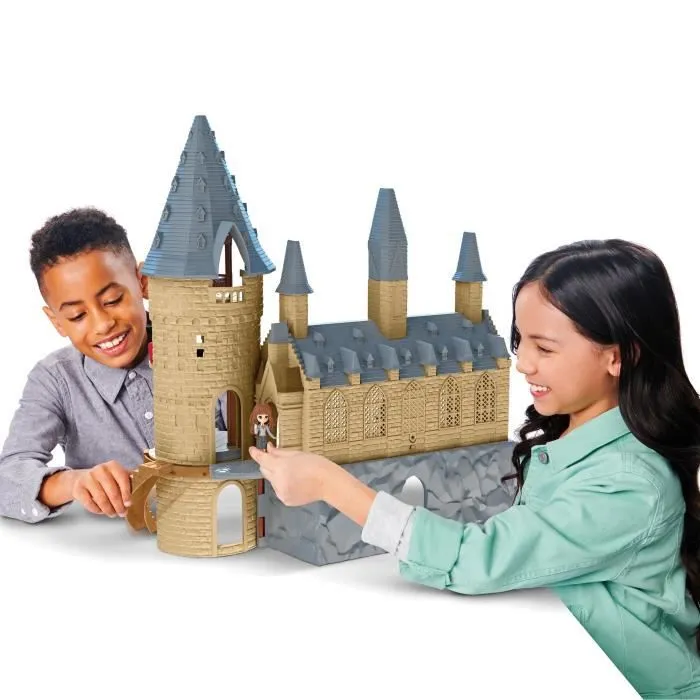 Château de Poudlard Magical Minis - Figurine et 12 accessoires Sonore & lumineux - Harry Potter - SPIN MASTER-3