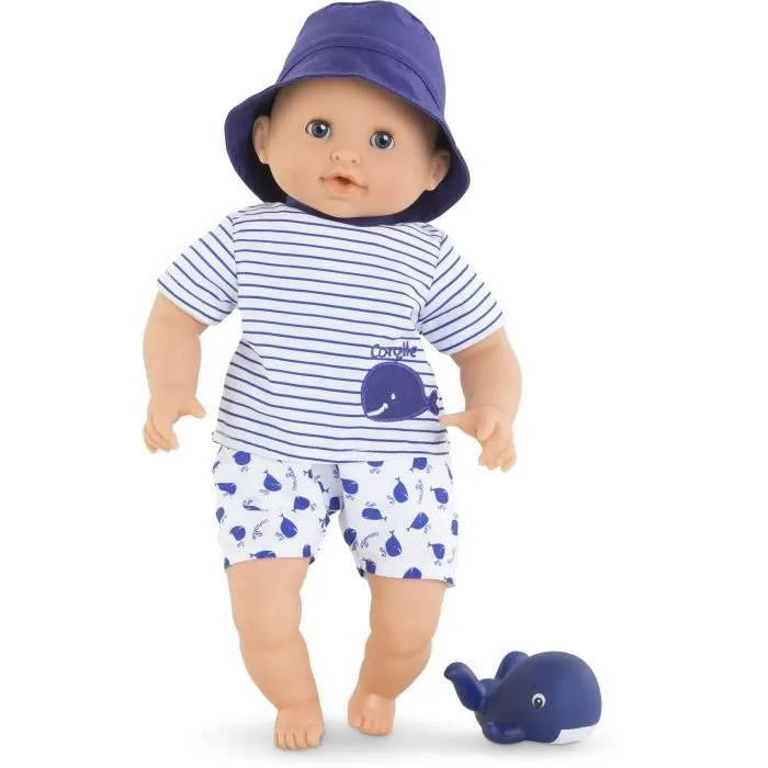 Mon Premier Poupon COROLLE - Bébé Bain Marin - 30cm - Dès 18 mois-0