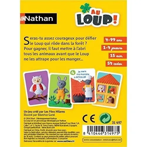 Nathan - Au Loup - Jeu de Cartes-3