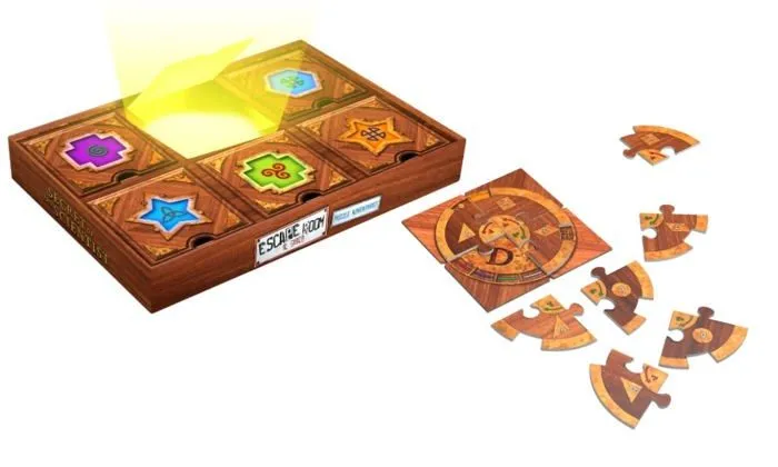 Cranio creations - CC274 - Escape Room Puzzle Il Segreto Della Scienzata Police Jeu dans Une boite, , Rouge-1