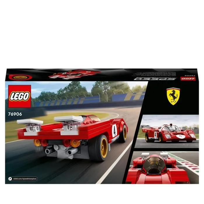 LEGO® 76906 Speed Champions 1970 Ferrari 512 M Modèle Réduit de Voiture de Course, Jouet de Construction pour Enfants-5