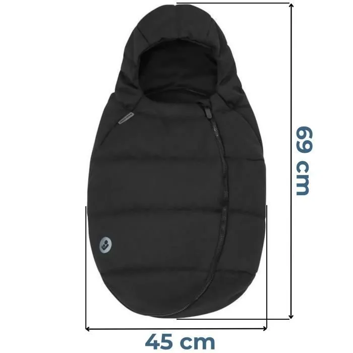 MAXI-COSI Chancelière cosi, De la naissance à 12 mois, Essential Graphite2-2