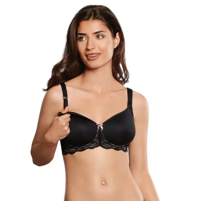 Anita Maternity Miss Lovely Soutien-Gorge d'Allaitement en Dentelle Noir 5086-001-0