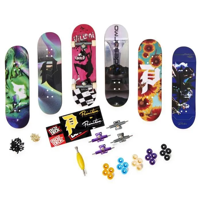 Pack Finger Skate - Tech Deck - Skate Shop Bonus - Jaune - Mixte - 6 ans et plus-1