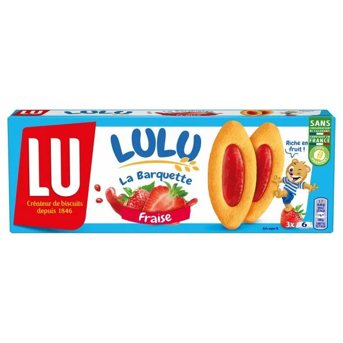 LULU La Barquette Pulpe de Fraise - 120 g-0