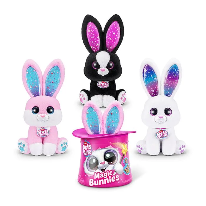 Jeu interactif - ZURU - PETS ALIVE Magic Bunnies - 20 surprises - Effets lumineux - Mixte-6