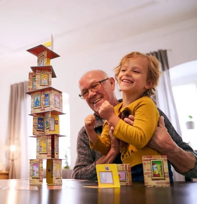 Jeu de société - HABA - Rhino Hero - Construction 3D - A partir de 5 ans-4