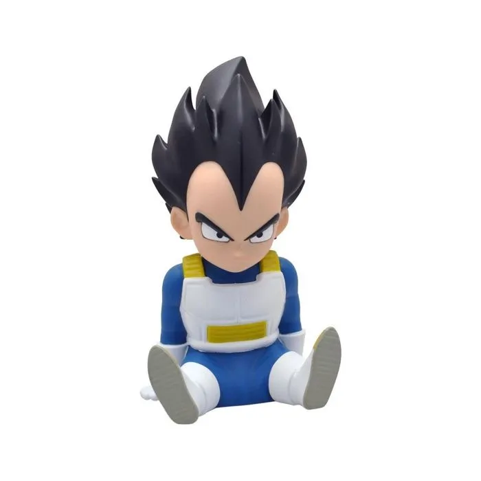 Tirelire - Plastoy - Chibi Vegeta - PVC - 15 cm - Mixte - Bleu-0