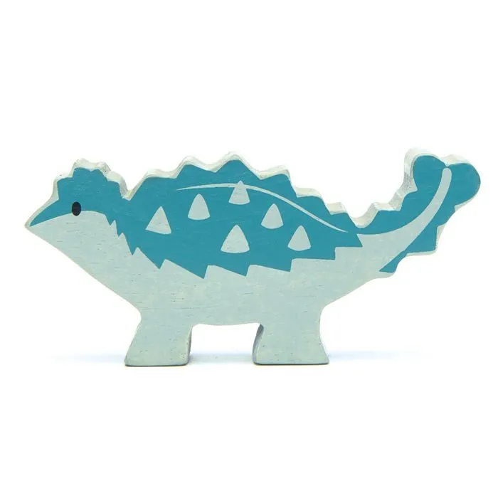Tender Leaf Toys - Ankylosaure en bois - DAM-0