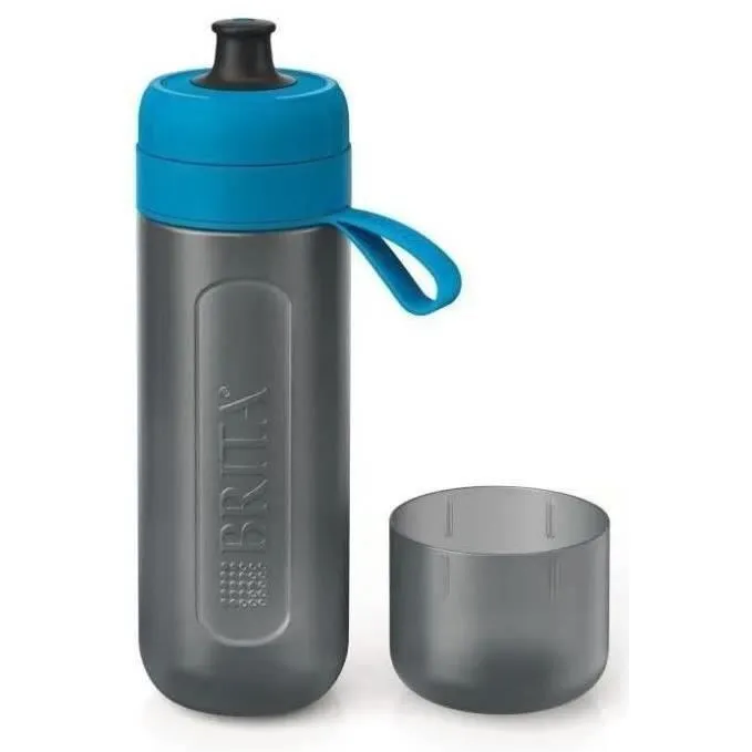 Gourde filtrante active bleue BRITA - 1 filtre MicroDisc inclus-0