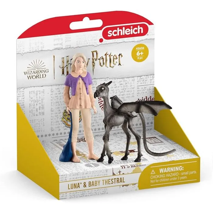 Figurine Luna et Bébé Sombral, Harry Potter, pour enfants dès 6 ans, Schleich 42636 Harry Potter, Univers WIZARDING WORLD-2