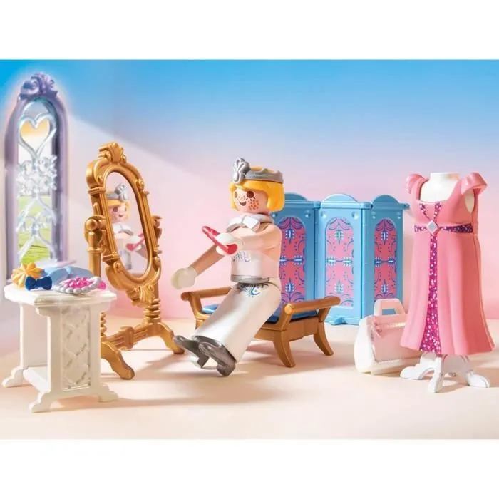 Playmobil 70454 Salle de bain royale avec dressing, Les Princess, 86 pièces-3