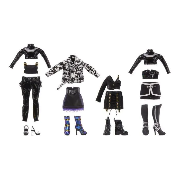 Rainbow High - Shadow High - Ainsley Slater - Poupée mannequin 27cm avec 3 tenues et accessoires - de 6 à 12 ans-2