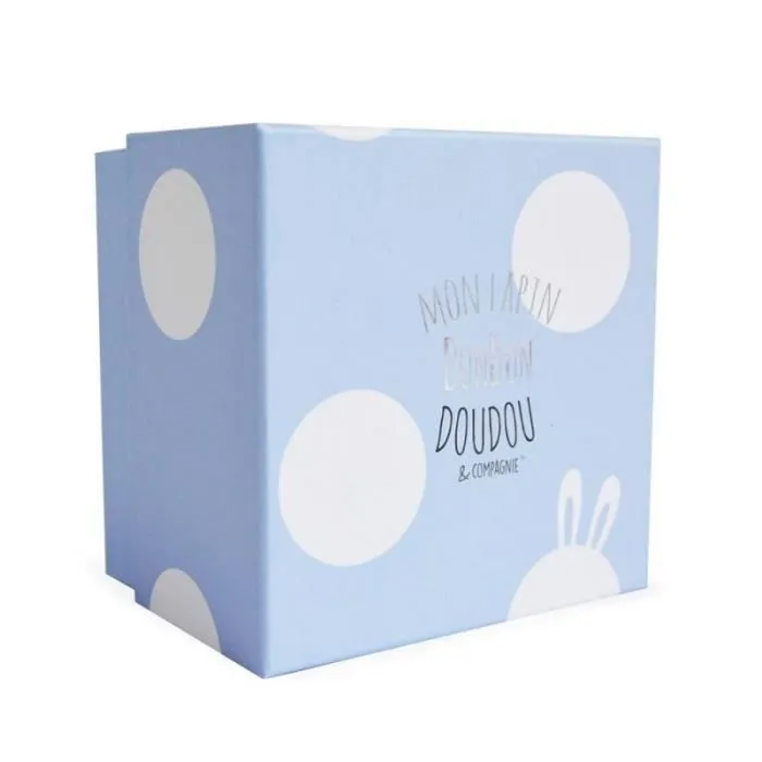 Peluche Lapin Bonbon Bleu 25cm - Doudou et Compagnie-2