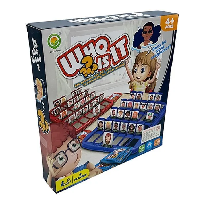 Qui est-ce - Jeu de société en famille - Who is it-1