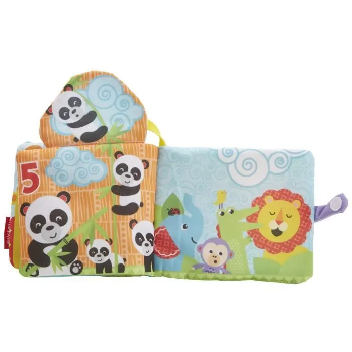 Fisher-Price - Mon Petit Livre d'Activités - Jouet d'éveil - Dès la naissance-1