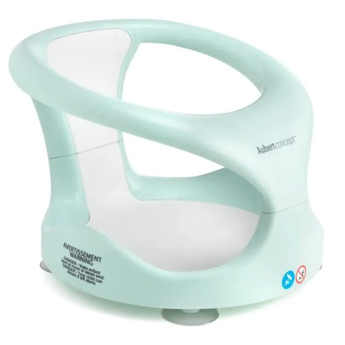 AUBERT CONCEPT Anneau de bain bébé Bleu Glacier - De 6 à 18 mois (jusqu'à 13kg)-0
