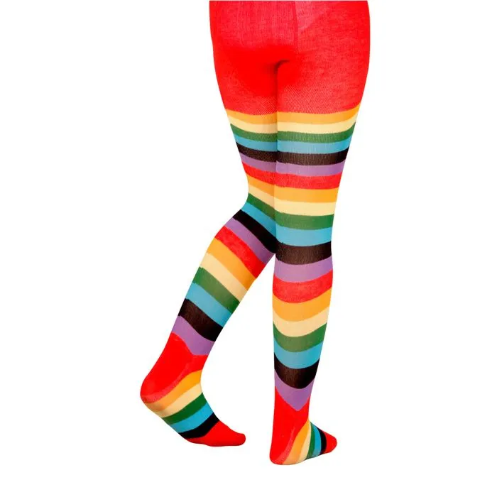 Collants multicolores enfant-0
