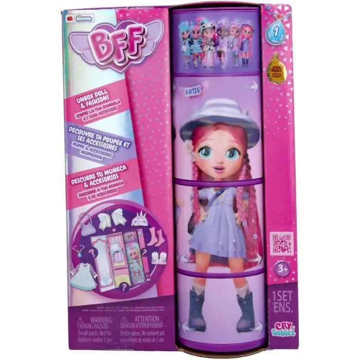 Poupée CRY BABIES BFF KATIE - A partir de 3 ans-0