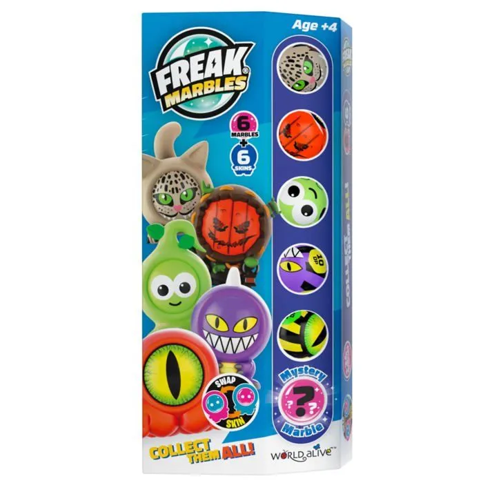 Bille - boulet - calot - boulard - caille Freak marbles - 1002a-0