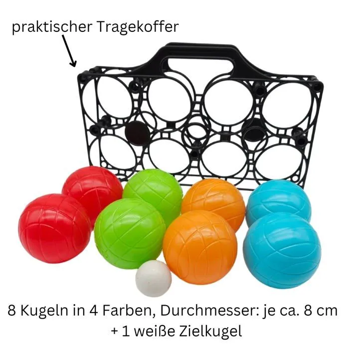 Jeu de quille - jeu d'anneau - jeu de boule - jeu de palet Alldoro - 60044 - Boccia,-1