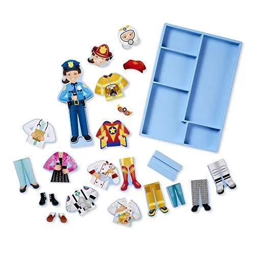Poupée Magnétique - Melissa & Doug - Julia - 25 Pièces - 8 Tenues - Enfant Mixte-1