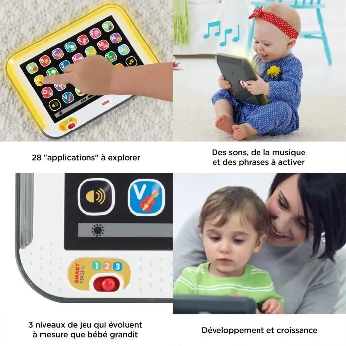Fisher-Price - Ma Tablette Puppy - Jouet d'éveil - 12 mois et + CDG56-2