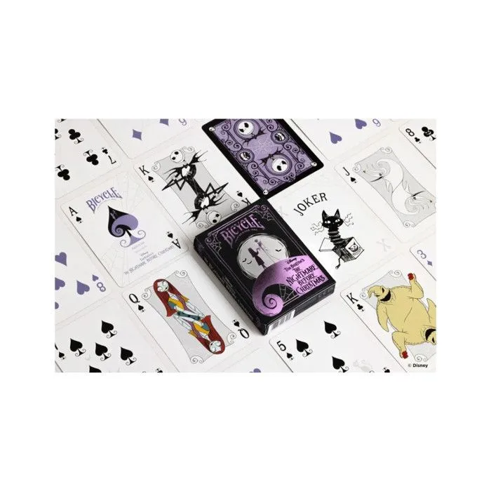 Jeux de société-Jeu De Cartes - Bicycle - L'etrange Noel De Monsieur Jack-2